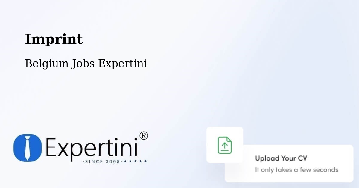 Imprint – Beersel - Belgium Jobs Expertini
